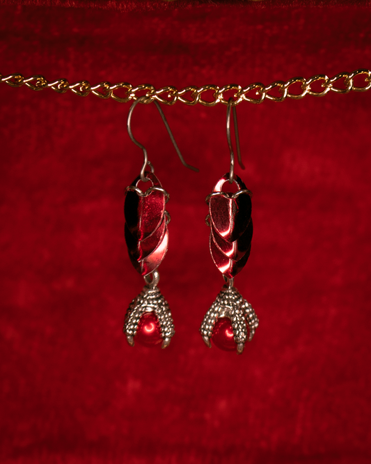 Scale and Claw Earrings