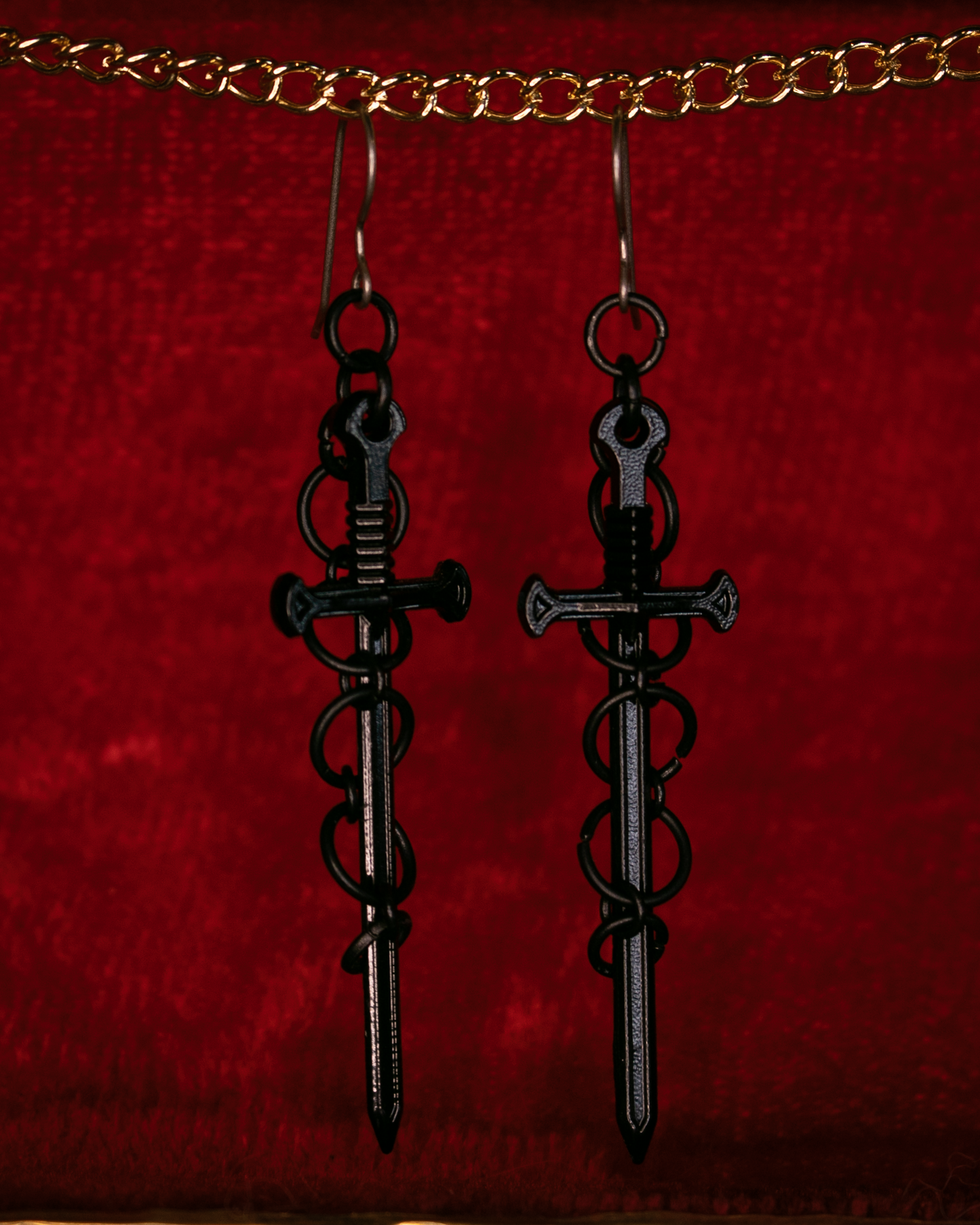Ivy Sword Earrings