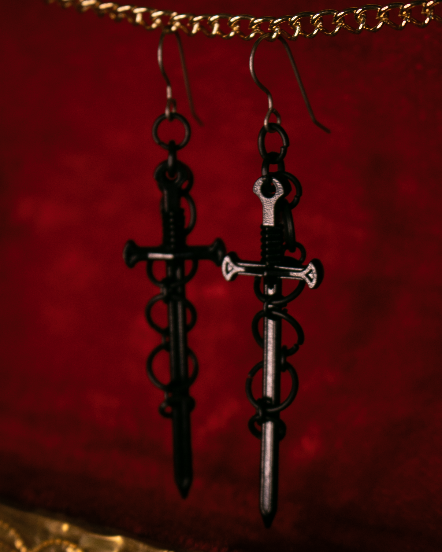 Ivy Sword Earrings
