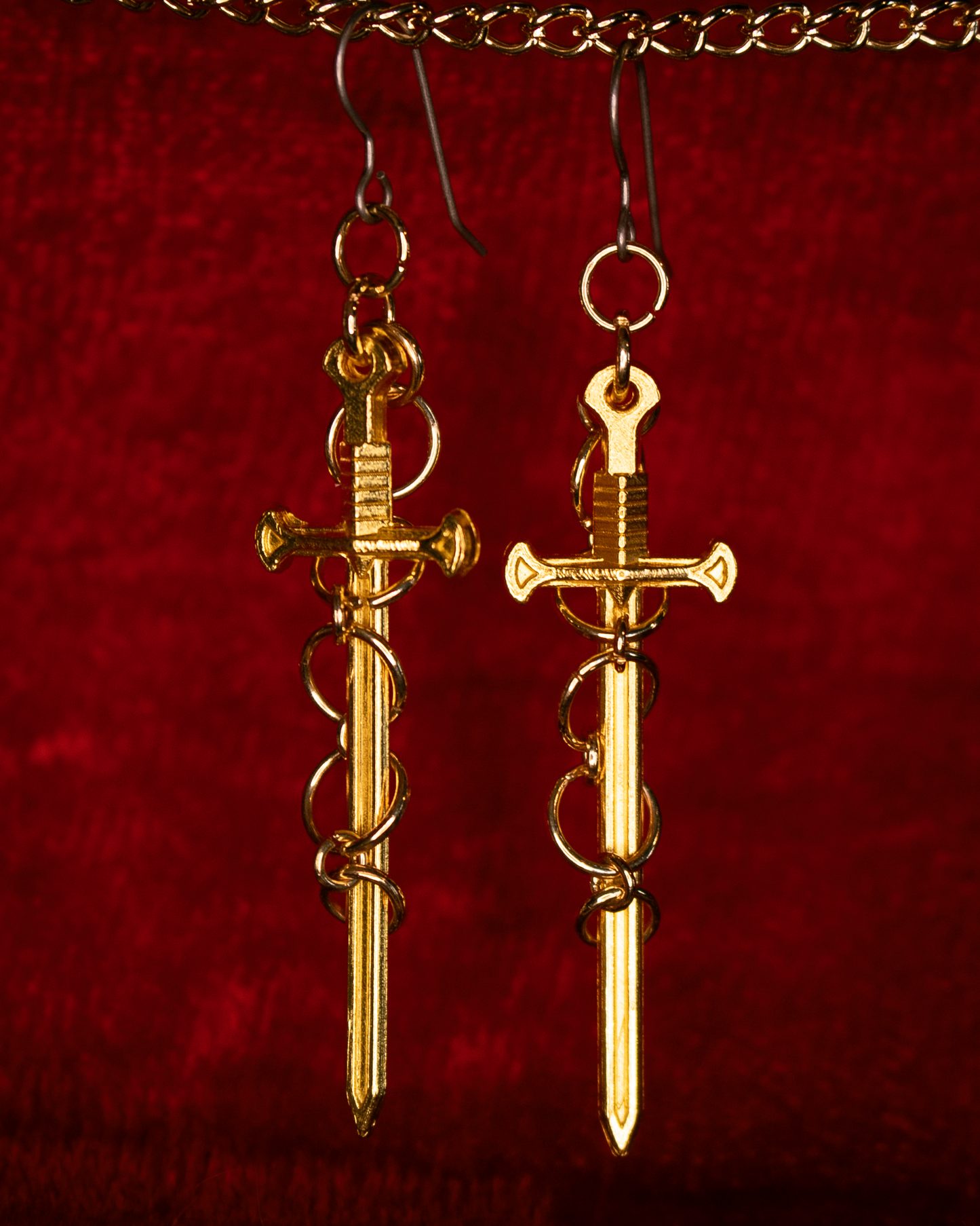 Ivy Sword Earrings