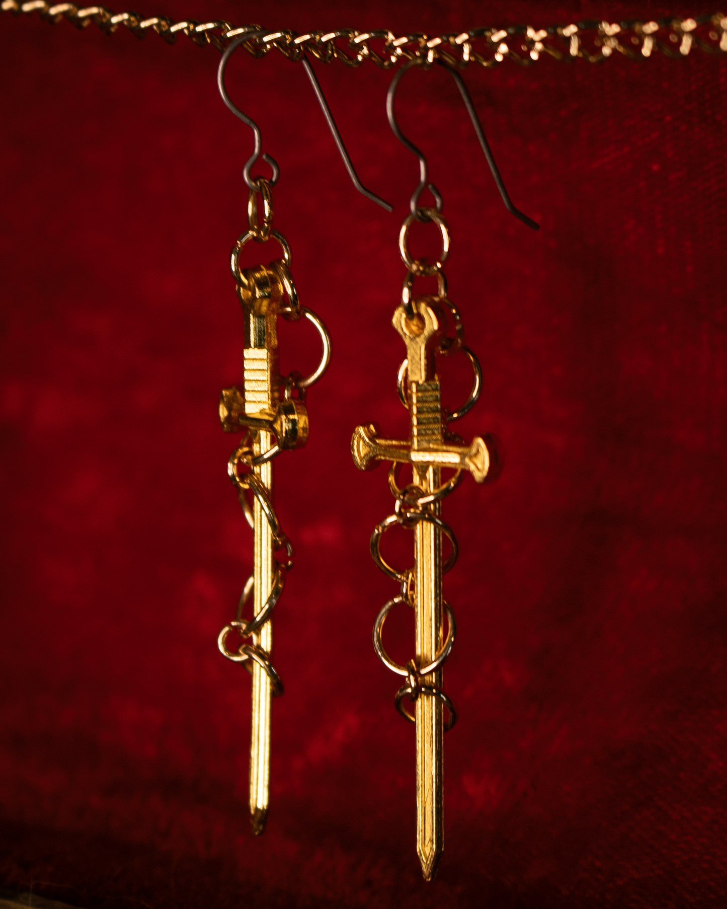 Ivy Sword Earrings
