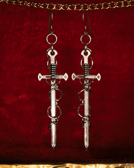 Ivy Sword Earrings
