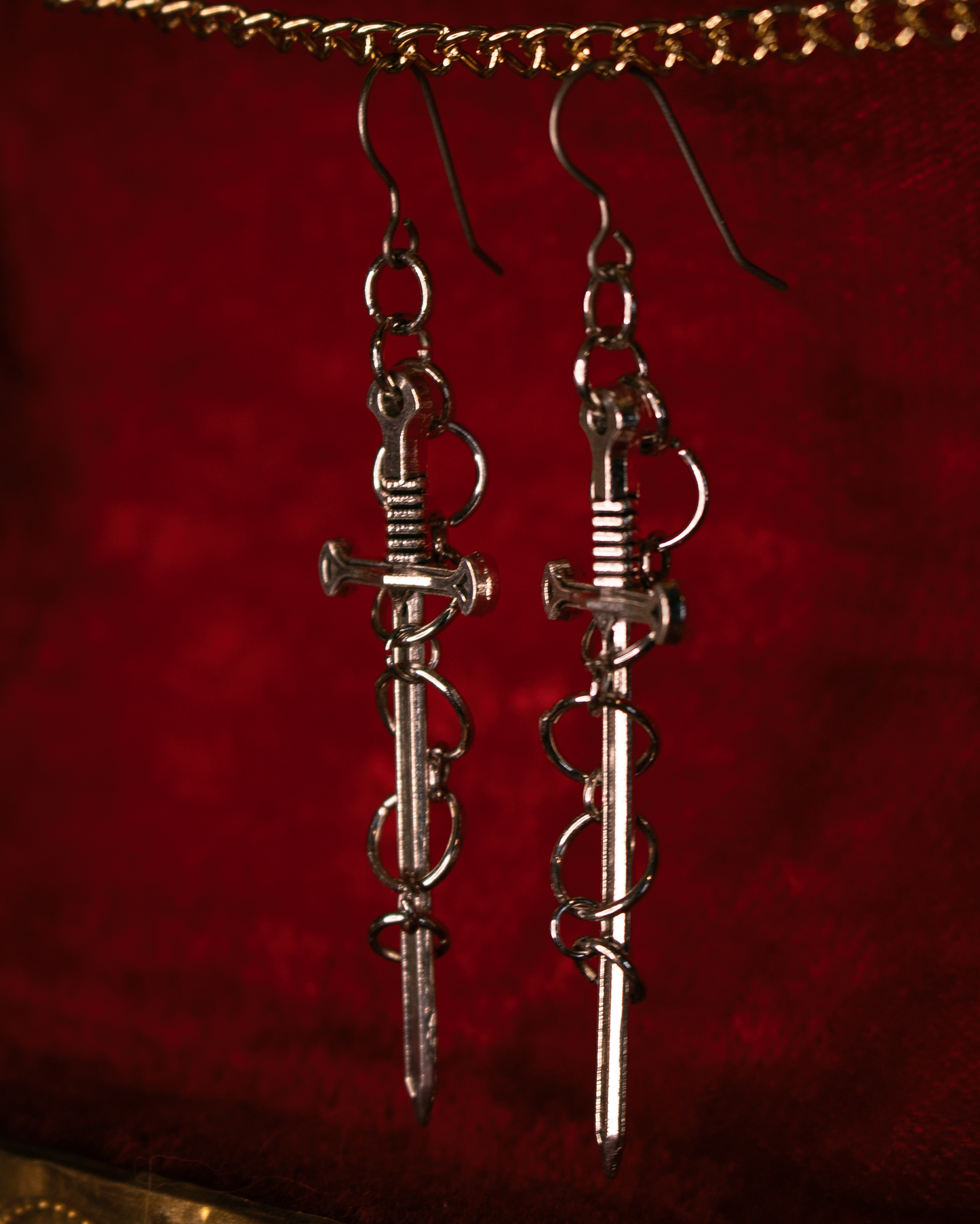 Ivy Sword Earrings