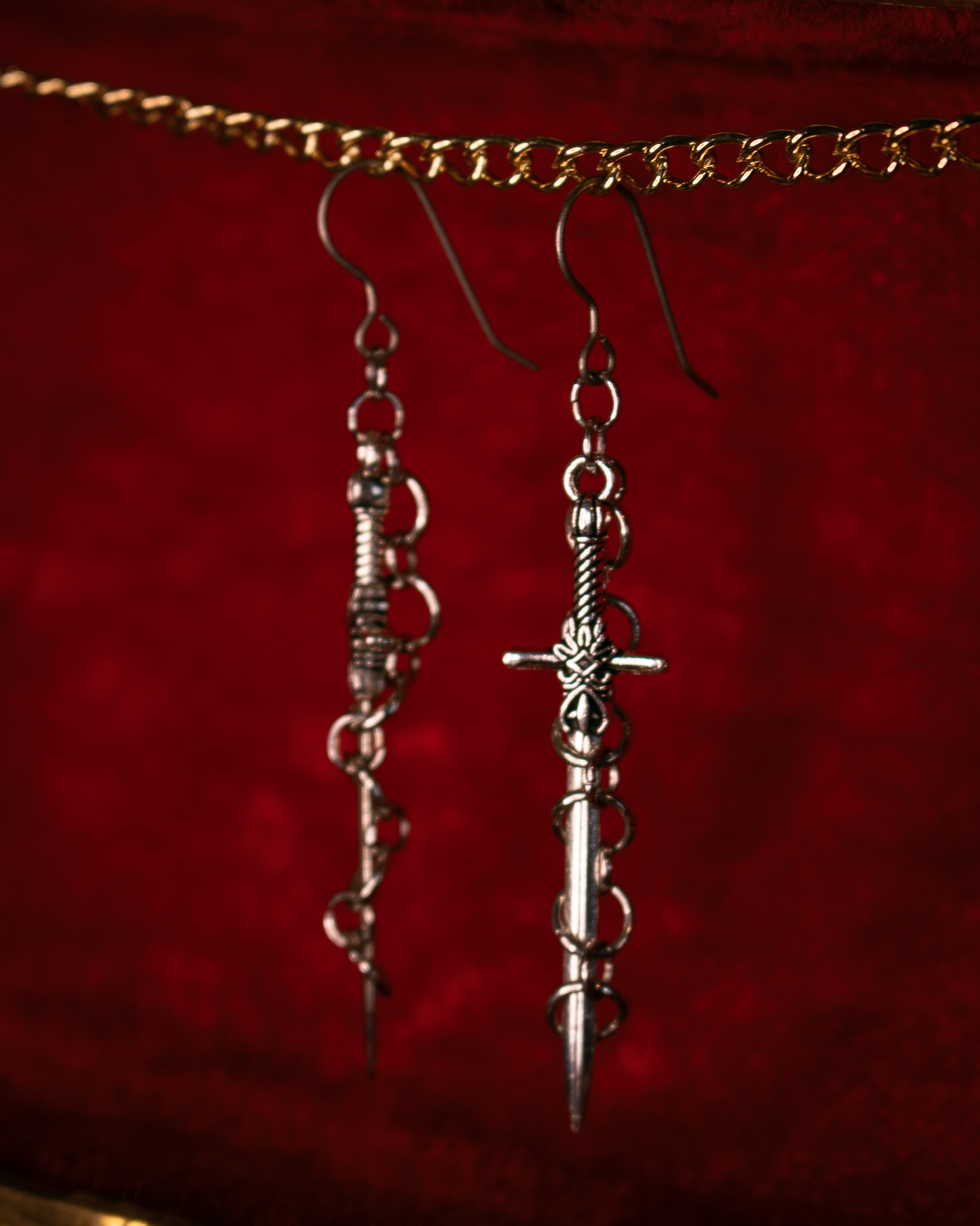 Ivy Sword Earrings