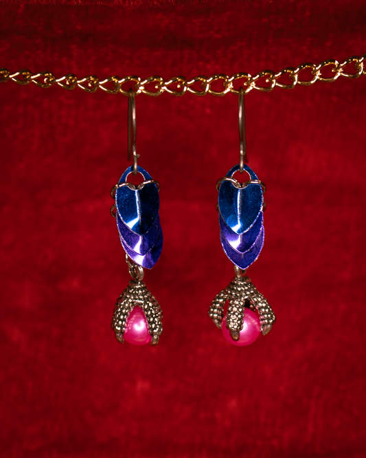 Scale and Claw Earrings
