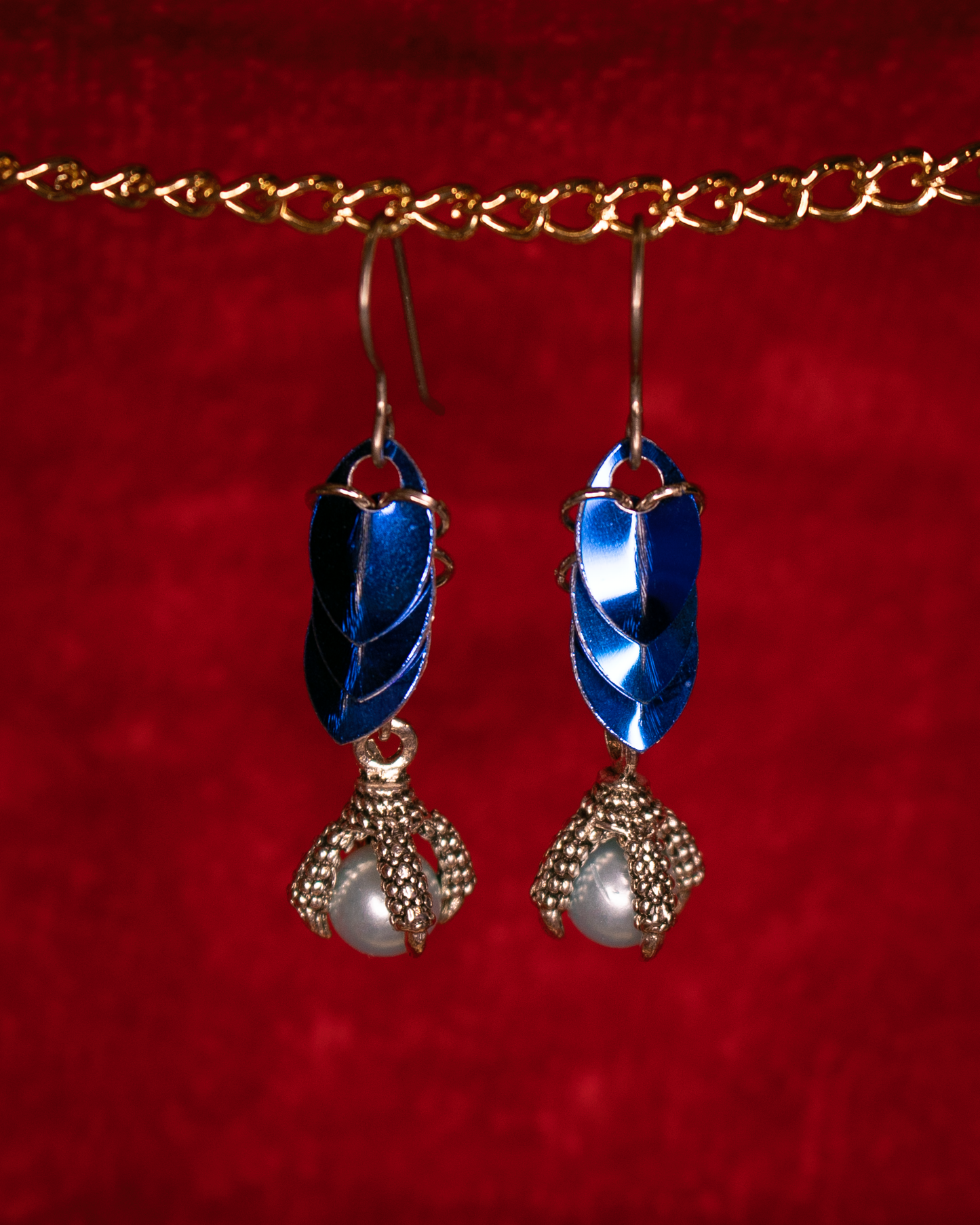 Scale and Claw Earrings