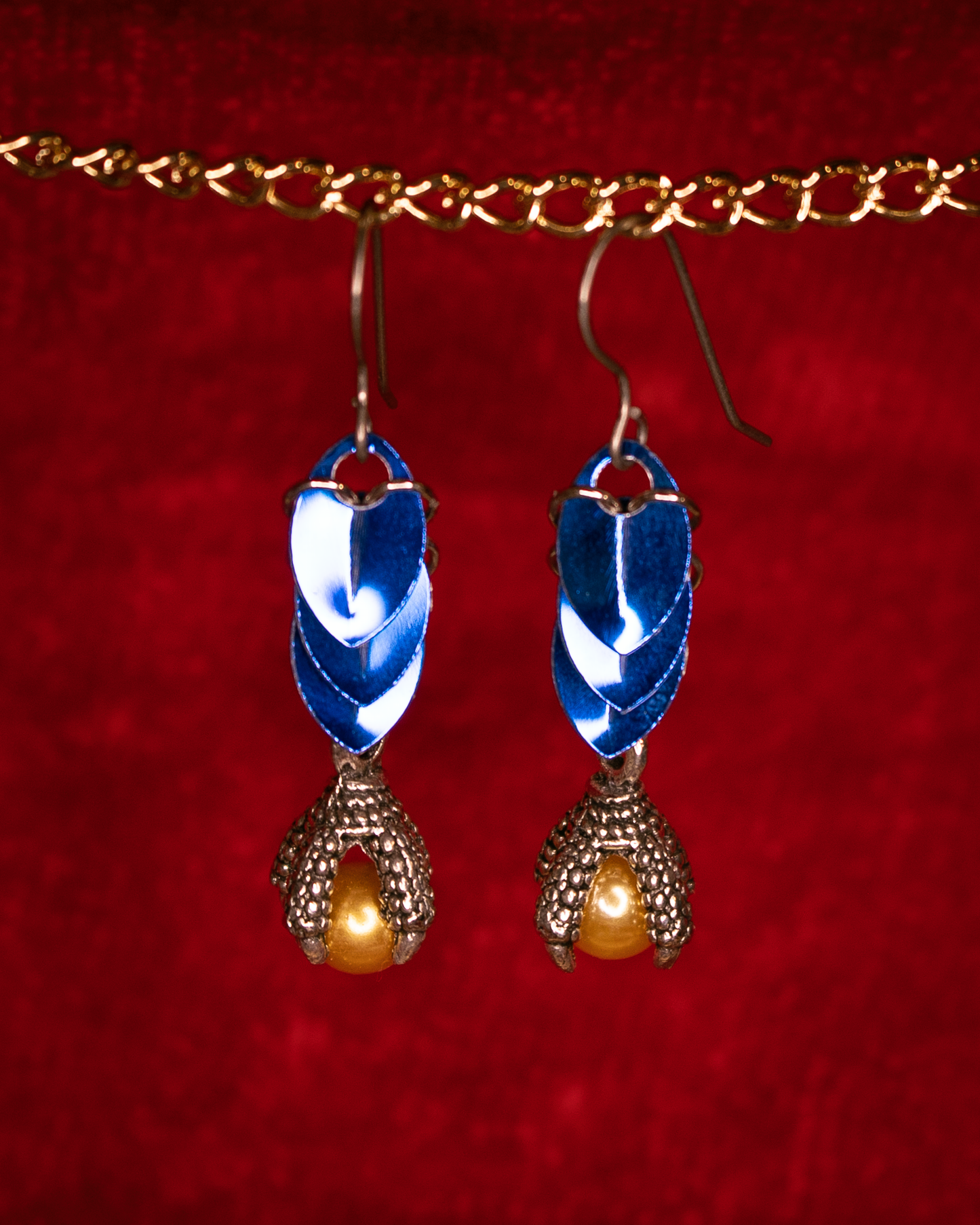 Scale and Claw Earrings