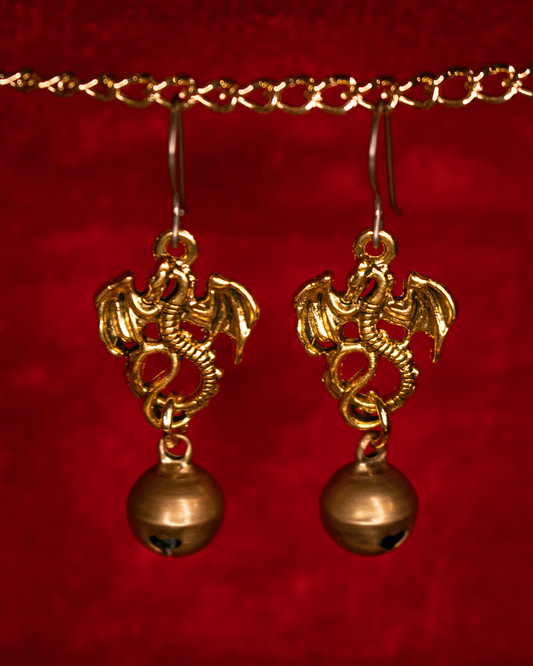 Dragon Bard Earrings