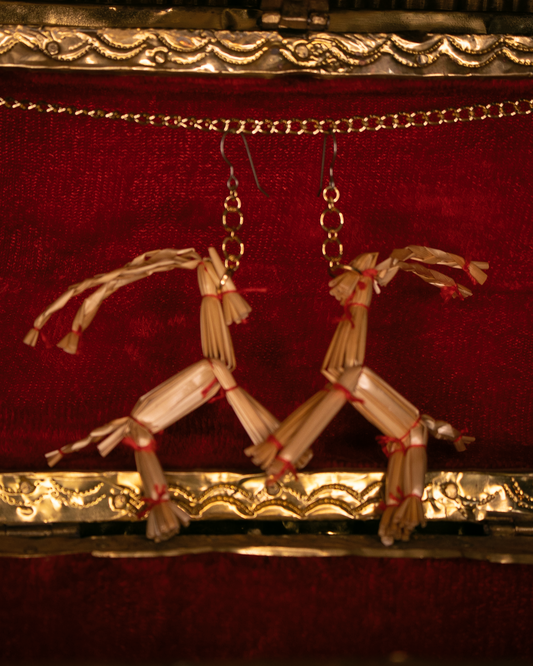 Yule Goat Earrings