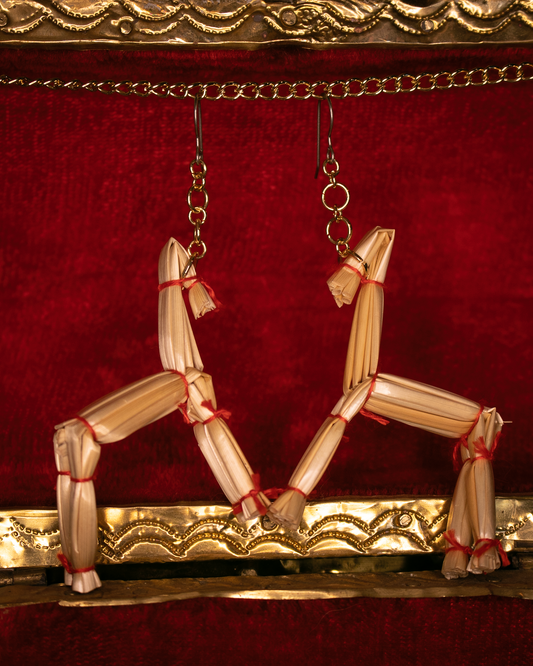 Yule Goat Earrings